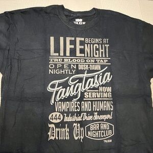 HBO True Blood T-shirt, XL, Black